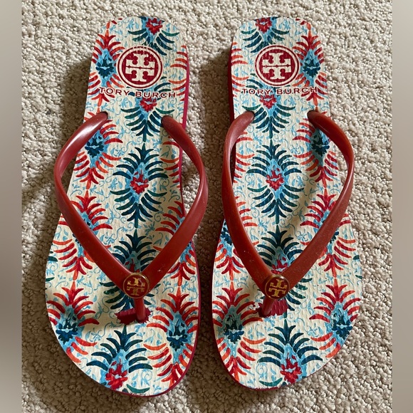 TORY BURCH flip flop sandals - Picture 2 of 4